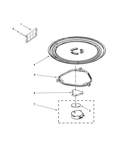 Turntable parts