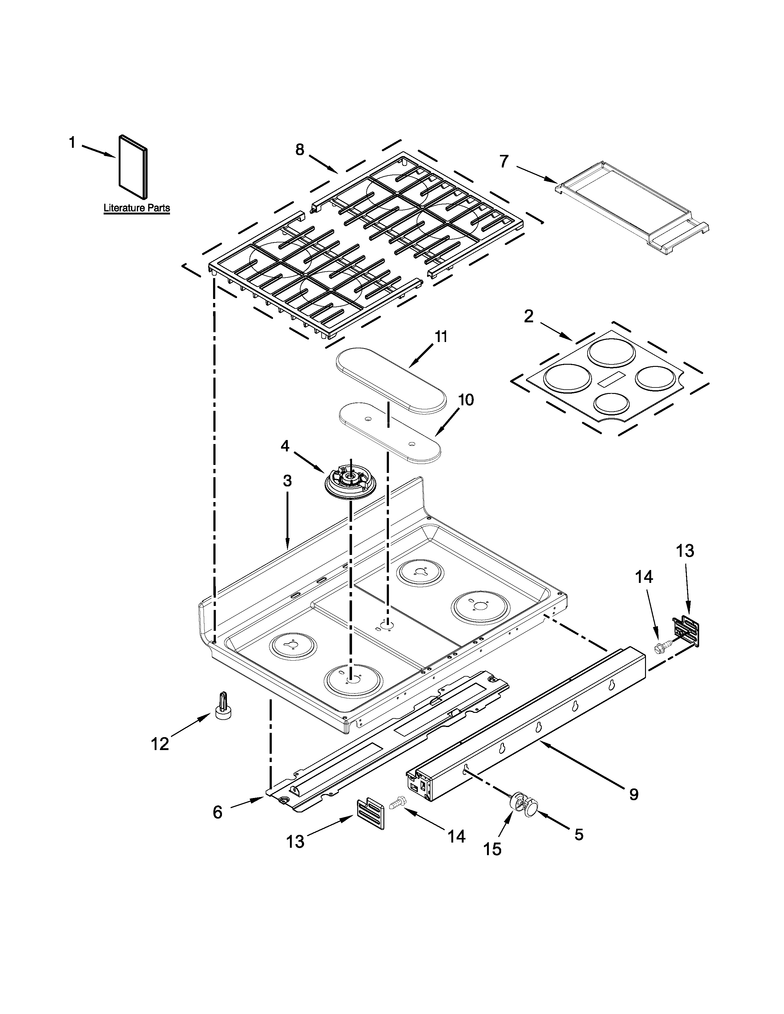 COOKTOP PARTS