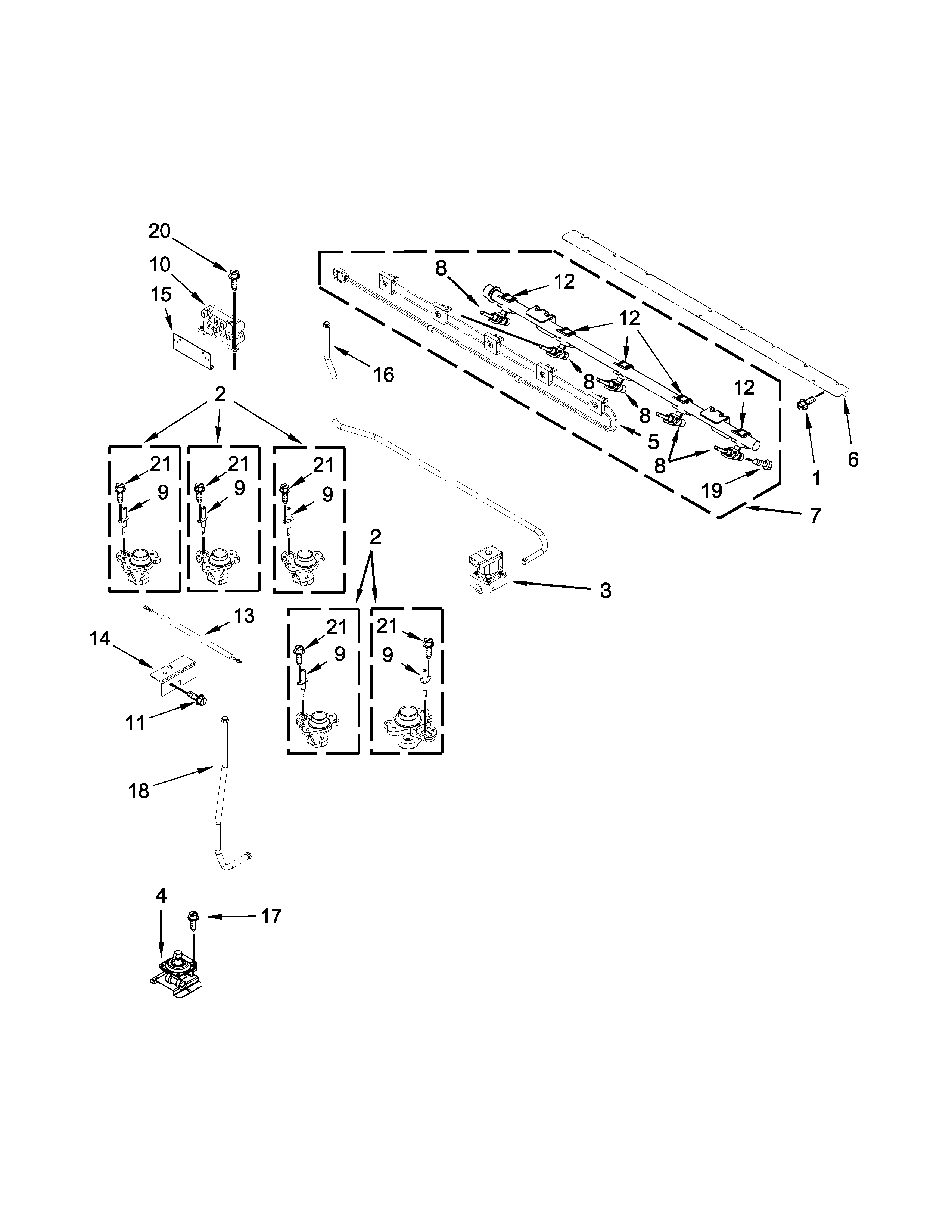 MANIFOLD PARTS