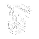 Whirlpool WGG555S0BS06 manifold parts diagram