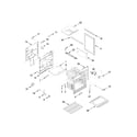 Whirlpool WGG555S0BS06 chassis parts diagram