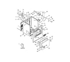 Maytag MEDC400BW0 cabinet parts diagram