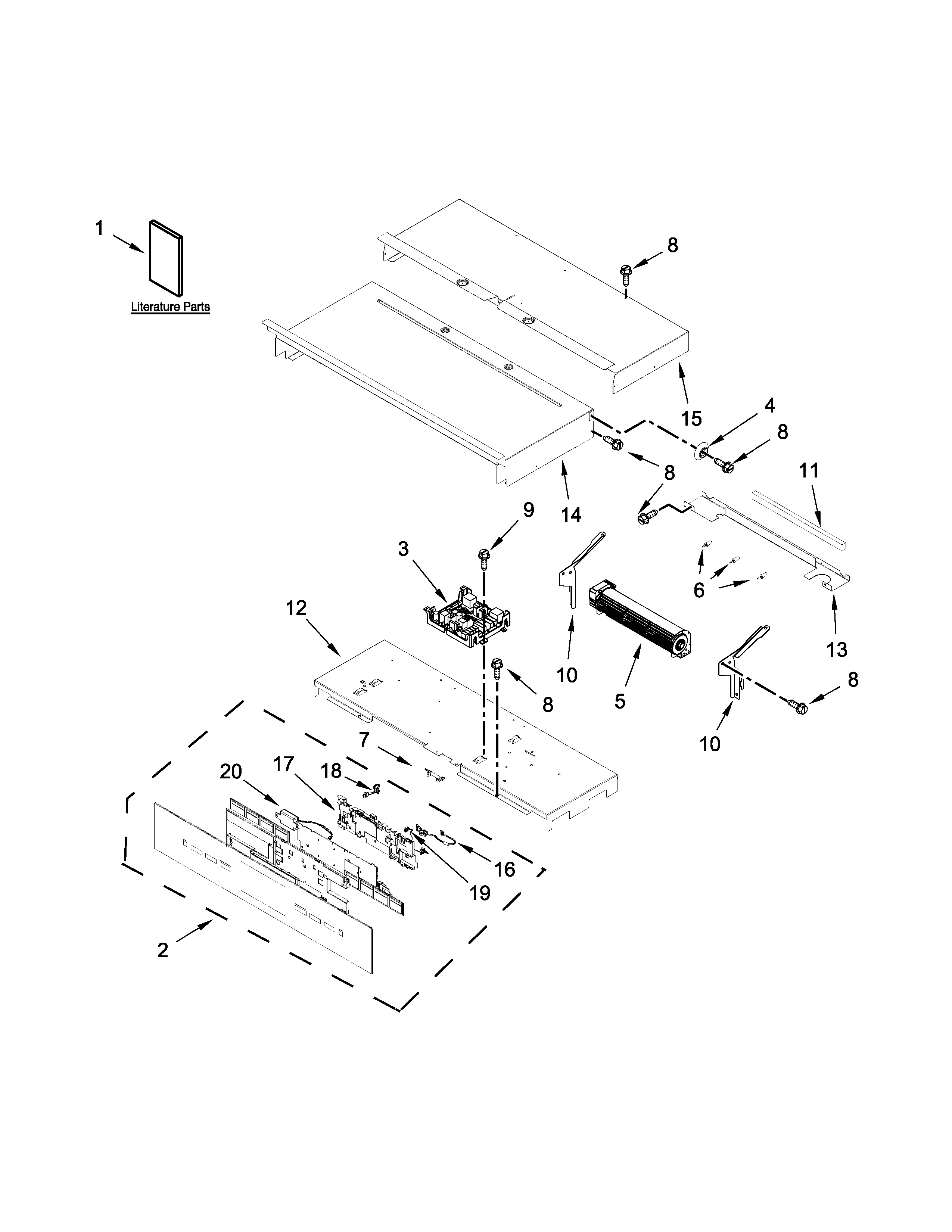 Control panel parts