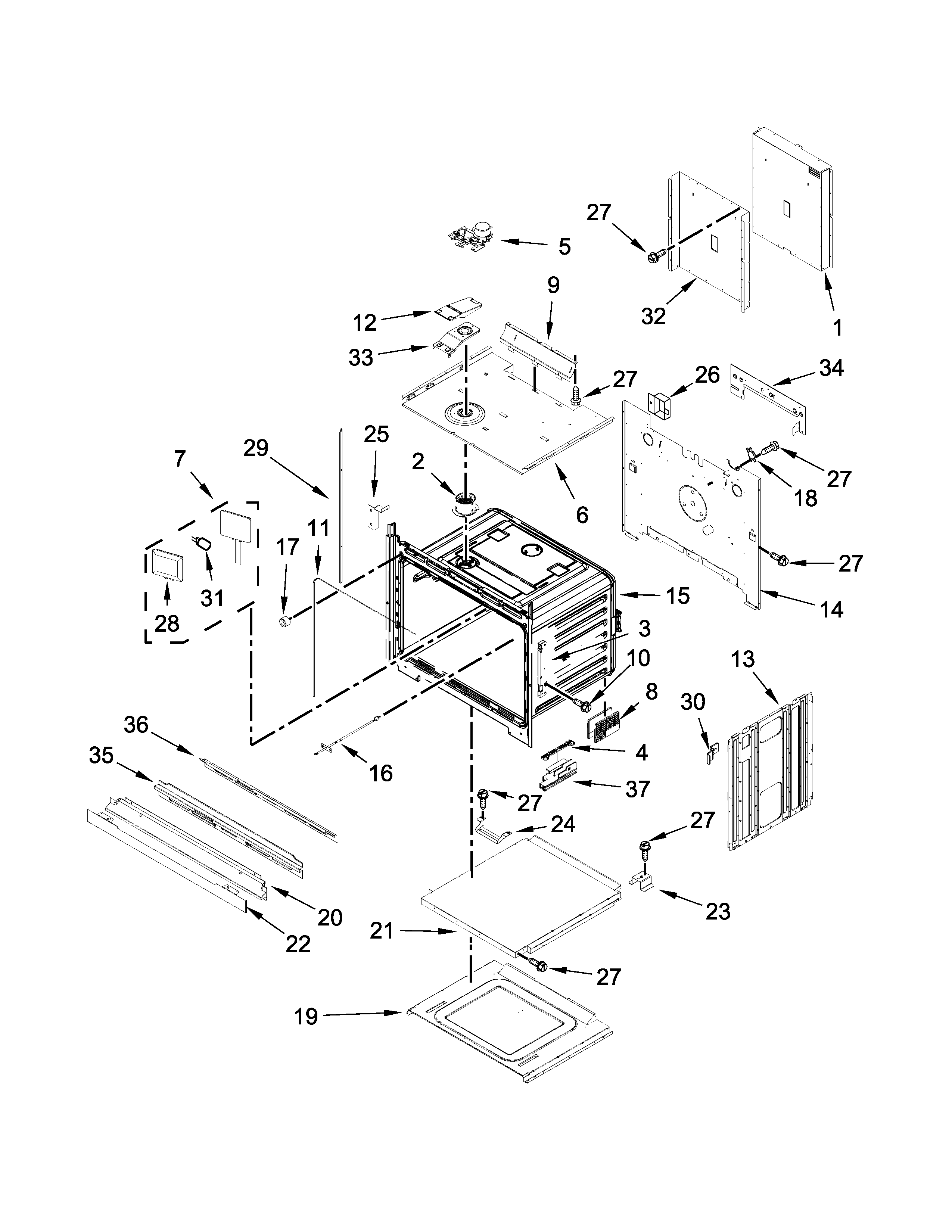 Oven parts