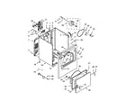 Amana YNED4655EW1 cabinet parts diagram