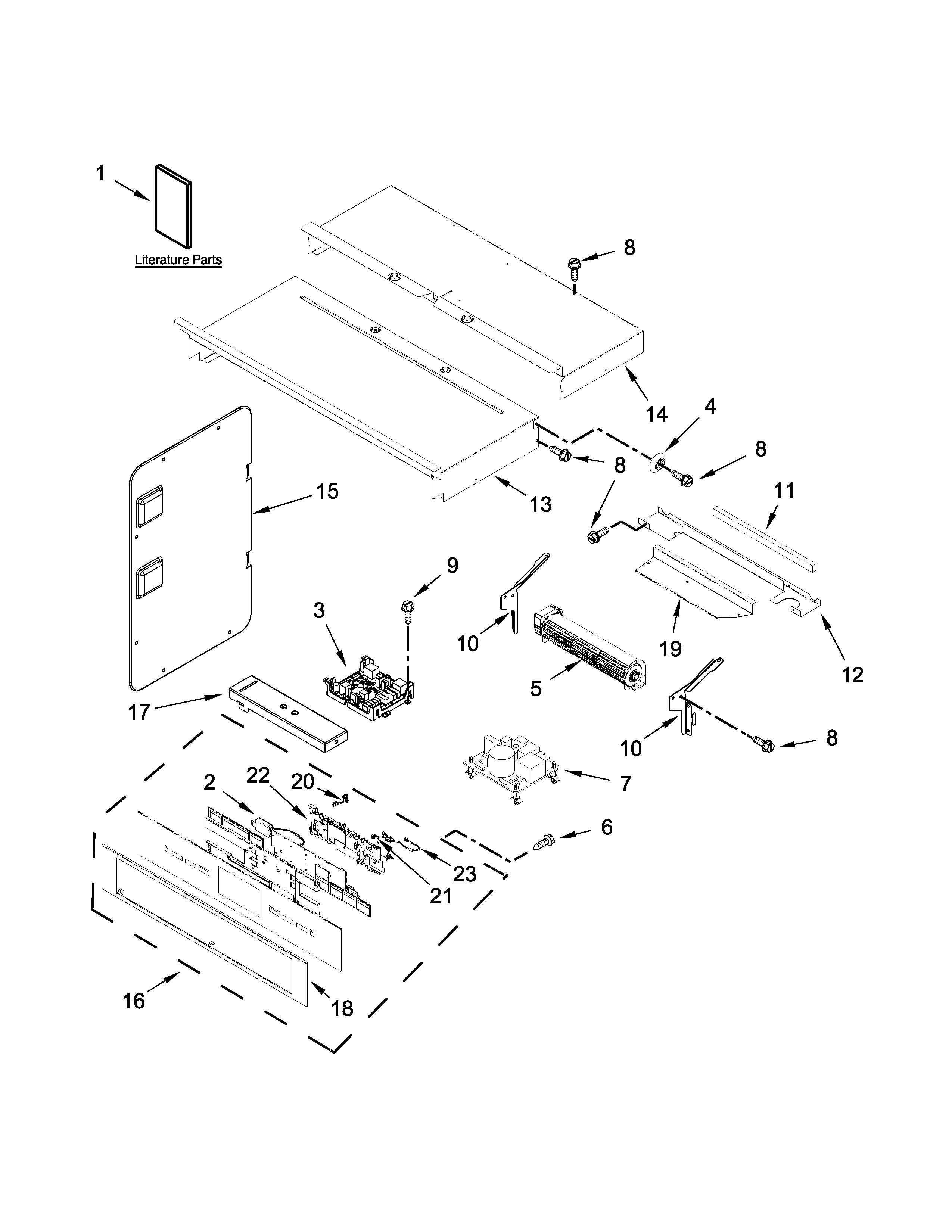 Control panel parts