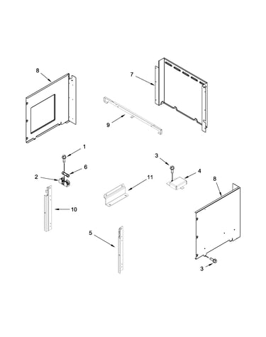 Top venting parts