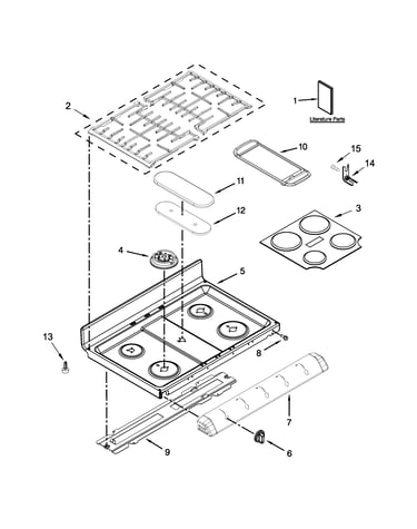 Cooktop parts
