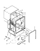Tub and frame parts