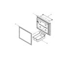 Ikea IX5BBEXDS00 freezer door parts diagram