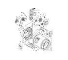 Crosley CED137SDW1 bulkhead parts diagram