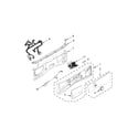 Whirlpool WFW8740DC1 control panel parts diagram