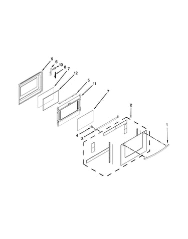 Lower door parts