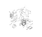 Whirlpool WGG755S0BH06 chassis parts diagram