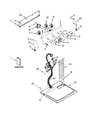 Top and console parts