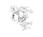 Maytag MEDC415EW1 cabinet parts diagram