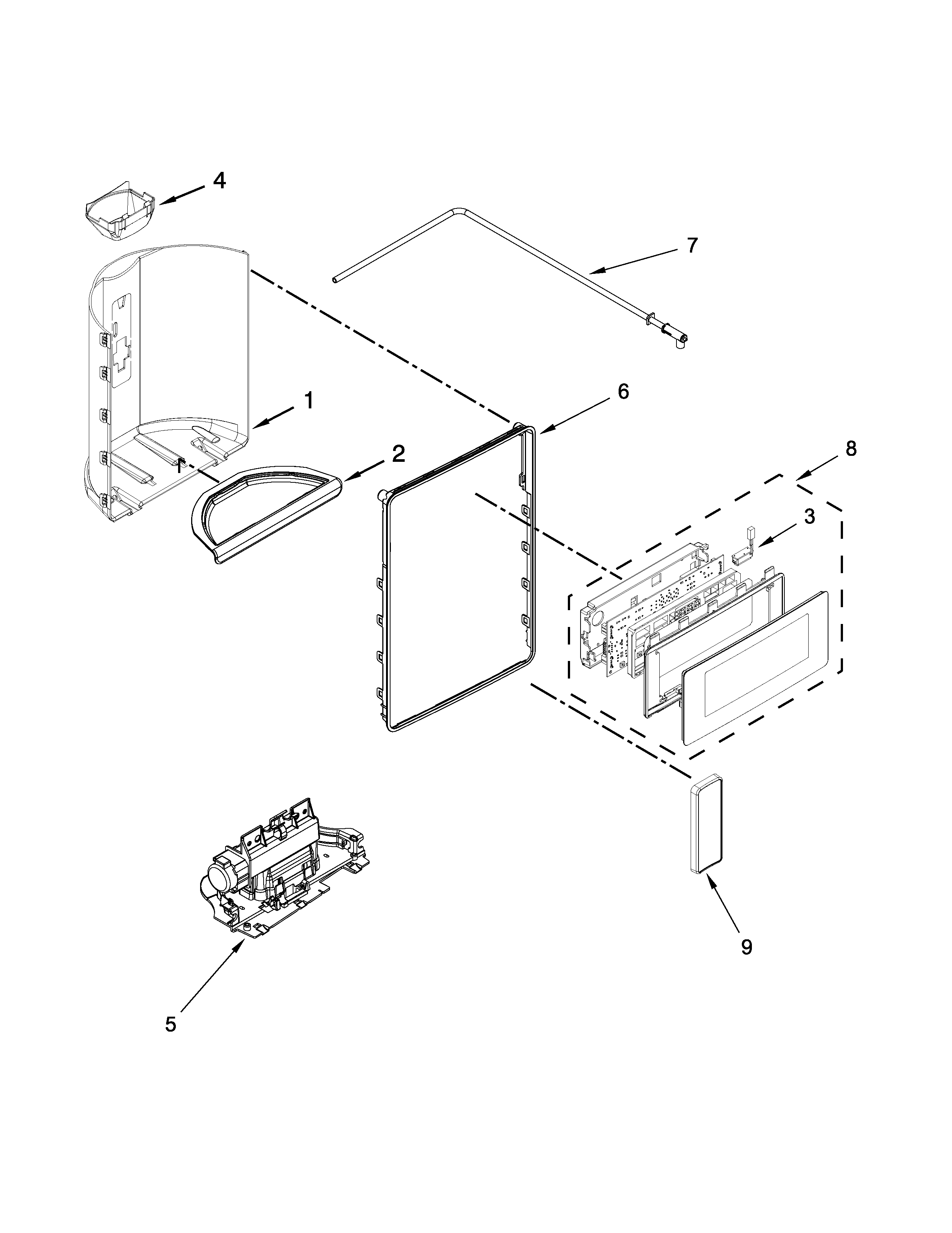 DISPENSER PARTS