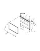 Freezer door parts