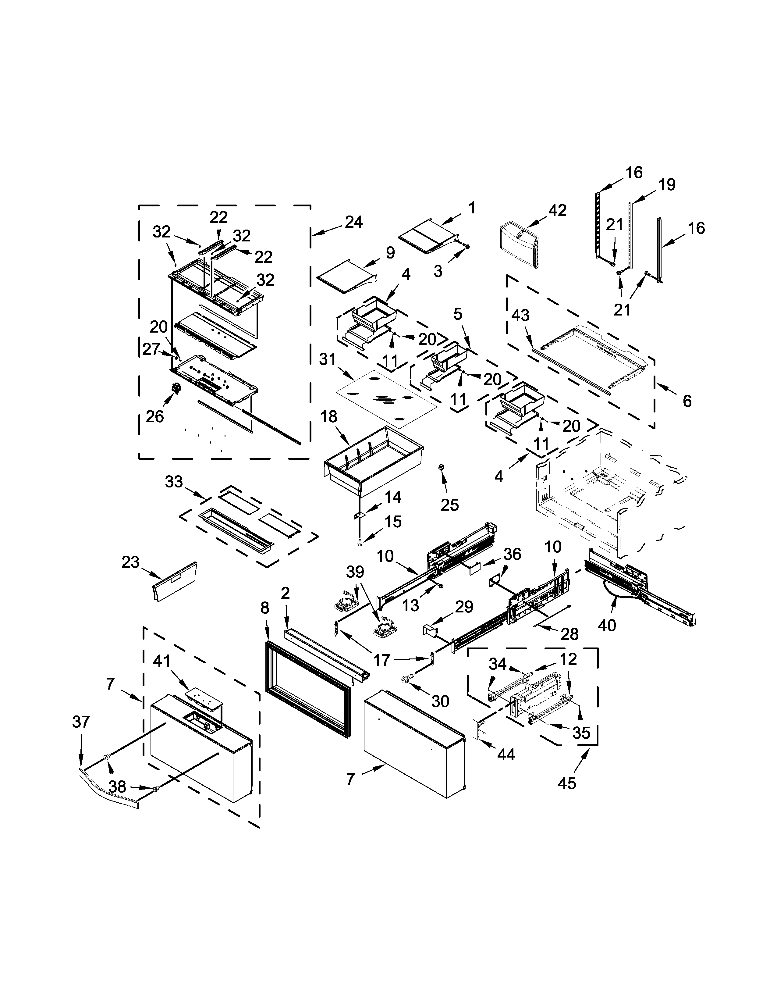 SHELF PARTS