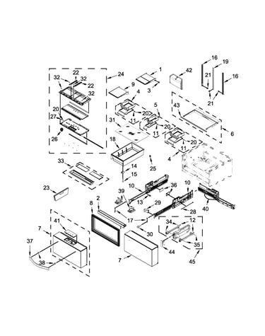Shelf parts