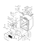 Refrigerator liner parts
