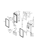 Refrigerator door parts