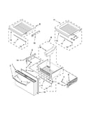 Freezer door parts