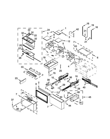 Shelf parts