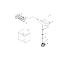Whirlpool WRV996FDEH00 icemaker and ice container parts diagram