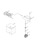 Icemaker and ice container parts