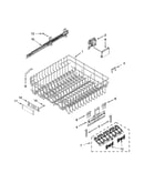 Upper rack and track parts