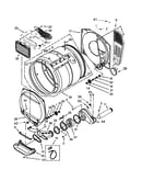 Dryer bulkhead parts
