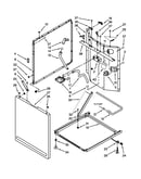 Washer cabinet parts