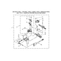 Whirlpool WGT4027EW0 3402855 burner assembly diagram