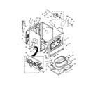 Crosley CGD147SDW2 cabinet parts diagram