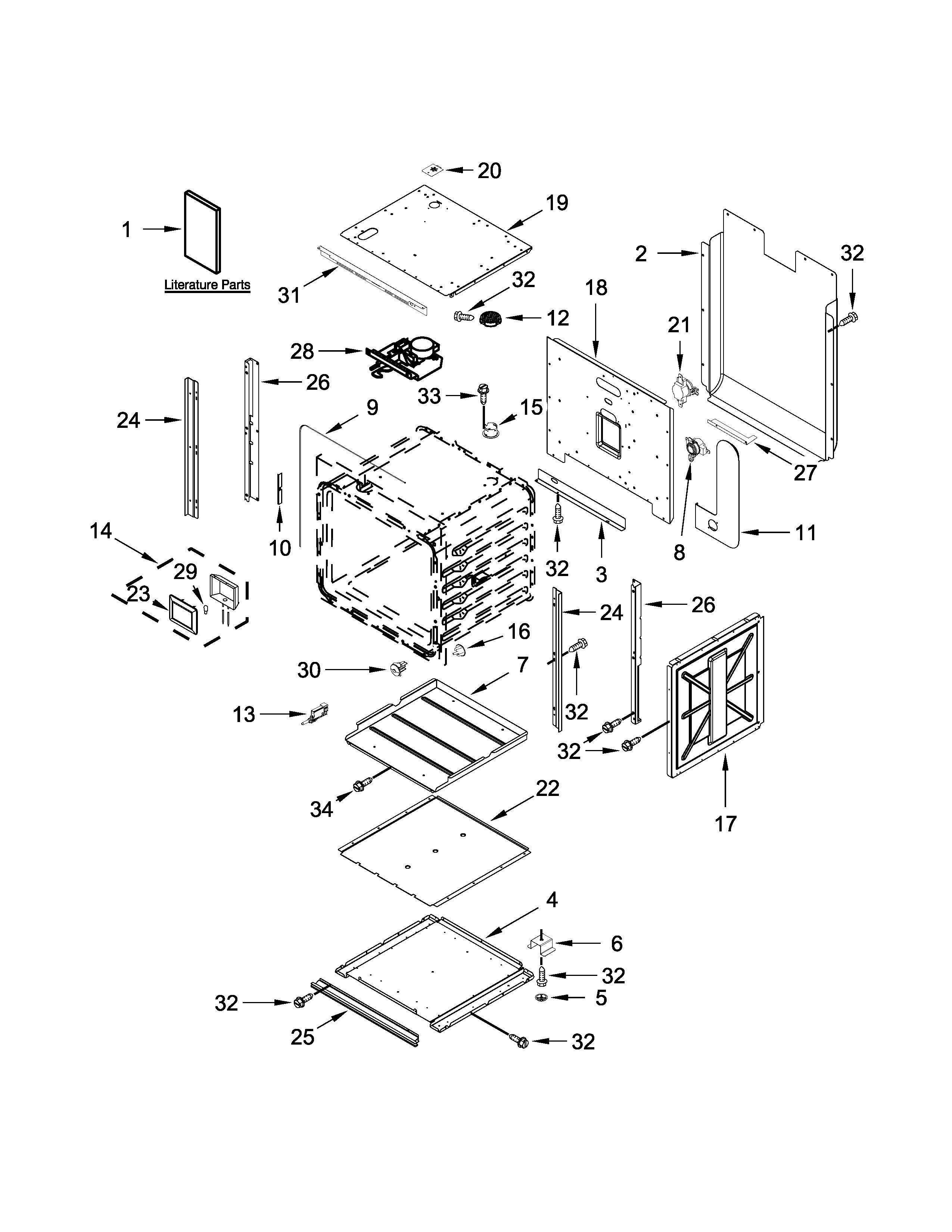 Oven parts