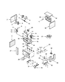 Cabinet and stirrer parts