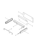 Microwave compartment parts
