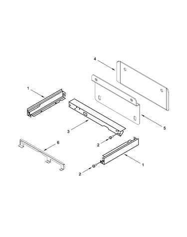 Microwave compartment parts