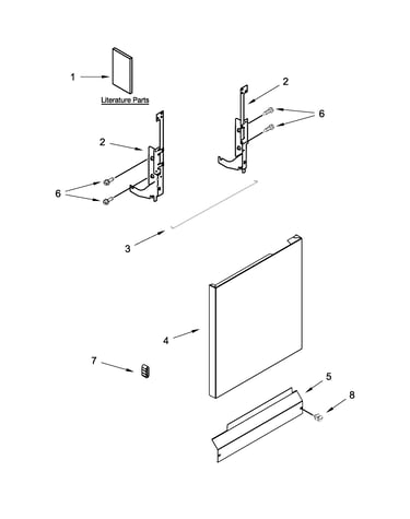 Door and panel parts