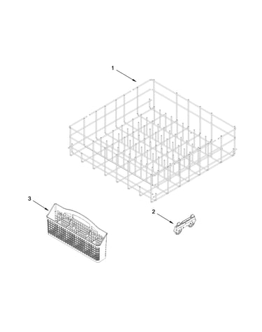 Lower rack parts