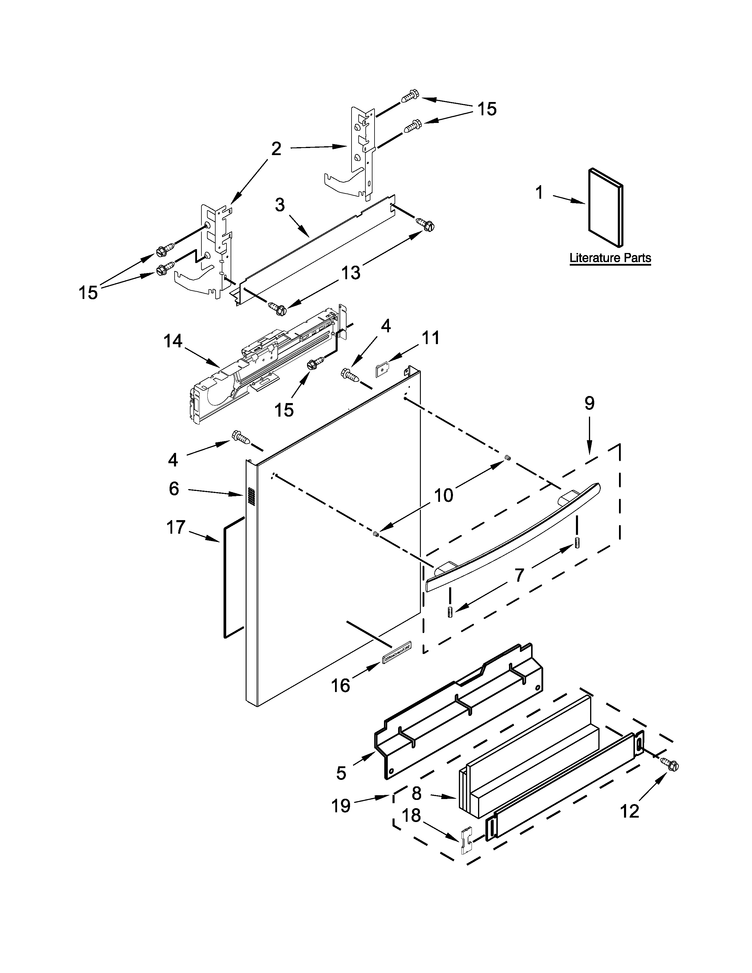 Door and panel parts