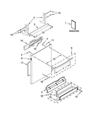 Door and panel parts