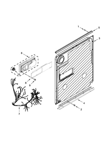 Inner door parts
