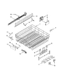 Upper rack and track parts
