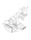 Freezer door parts