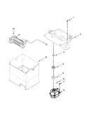 Icemaker and ice container parts