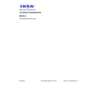 Ikea IK8FXNGFDM00 cover sheet diagram