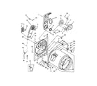 Whirlpool YWED7300DW1 bulkhead parts diagram