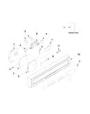Control panel and latch parts